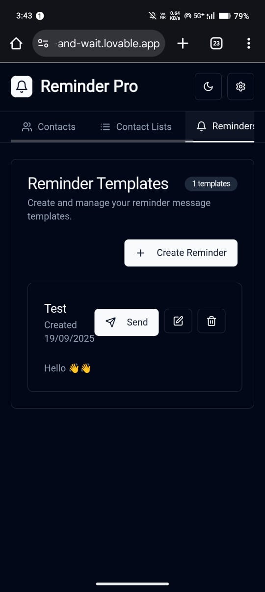 Event Reminder Bot Event Reminder Bot