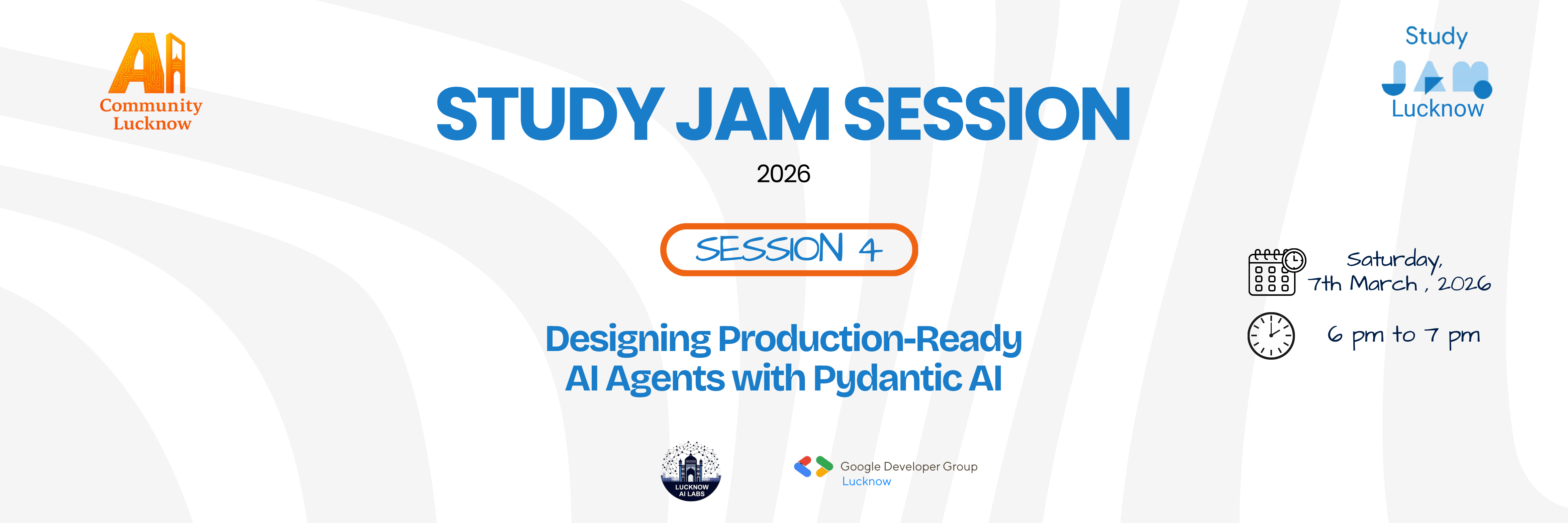 AI Study JAM: Session 4 - Designing Production-Ready AI Agents with Pydantic AI