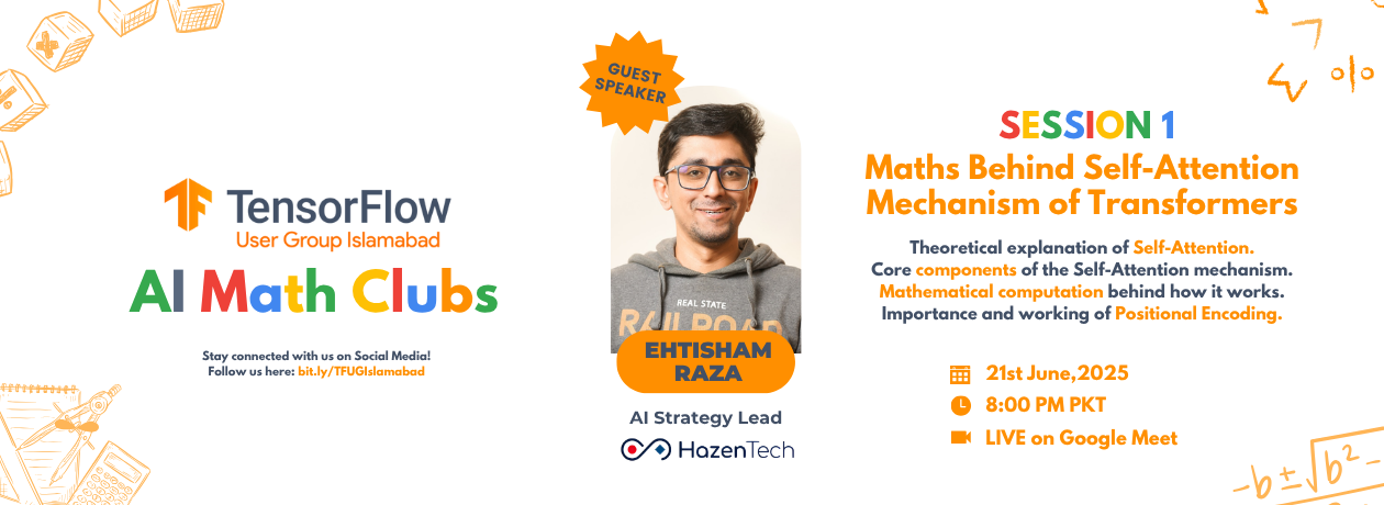 Maths Behind Self-Attention Mechanism of Transformers | AI Math Clubs Session 1 Maths Behind Self-Attention Mechanism of Transformers | AI Math Clubs Session 1