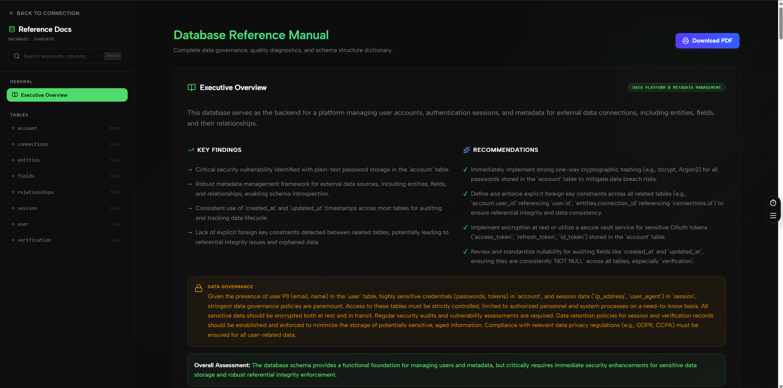DataLensAI — Understand your data instantly with agentic, deterministic intelligence.