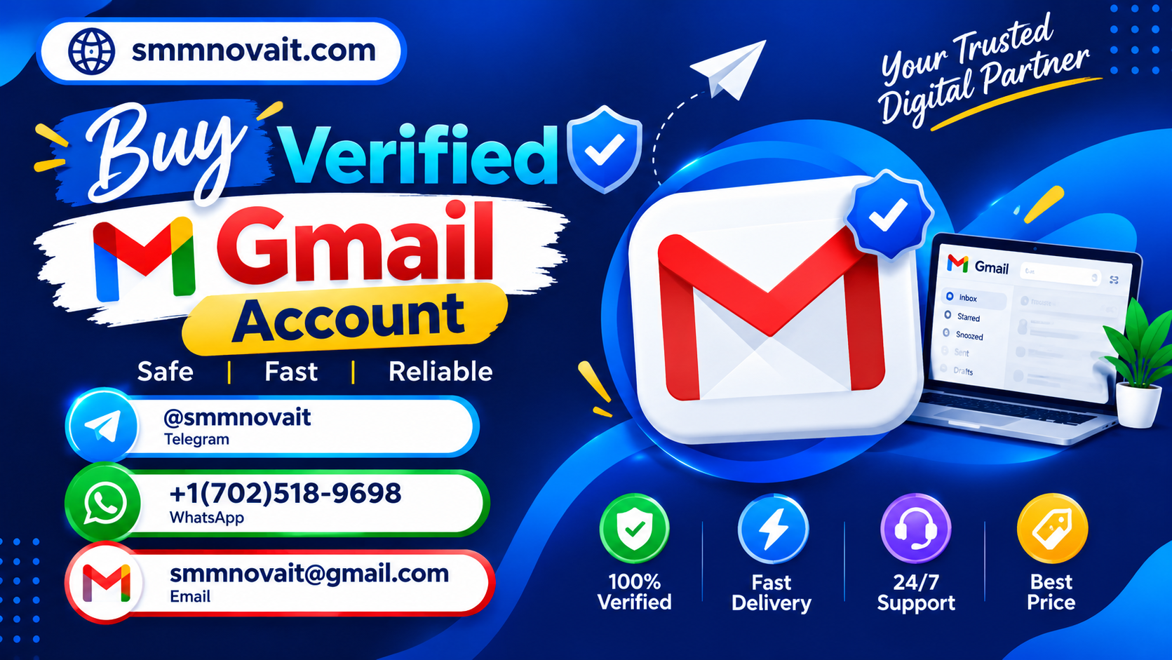Reliable Websites for Buying Gmail Accounts and Online Services
