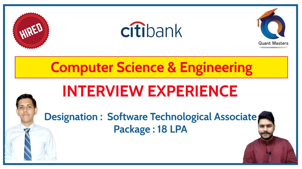 Citi Bank Interview Experience | Understand tips and tricks