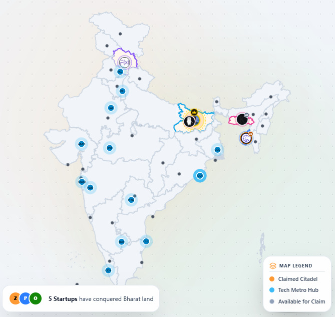 BidBharat — Claim your piece of India. Own the map. BidBharat — Claim your piece of India. Own the map.