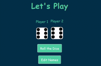 How to make a Dice Game using JavaScript?