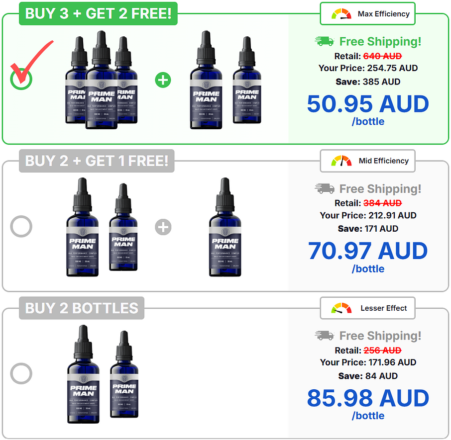 PRIME MAN Drops Australia Reviews, Price & Where To Buy? PRIME MAN Drops Australia Reviews, Price & Where To Buy?