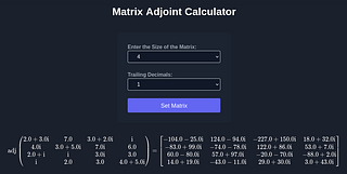 Base Matrix Calculator