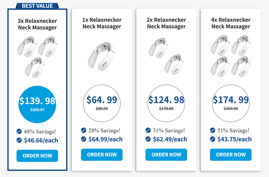 Relaxnecker Neck Massager USA (Official™) How to Use It Safely and Effectively