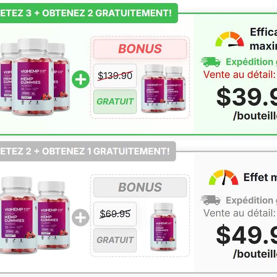 Via Hemp Gummies Canada - Is It Worth the Hype?