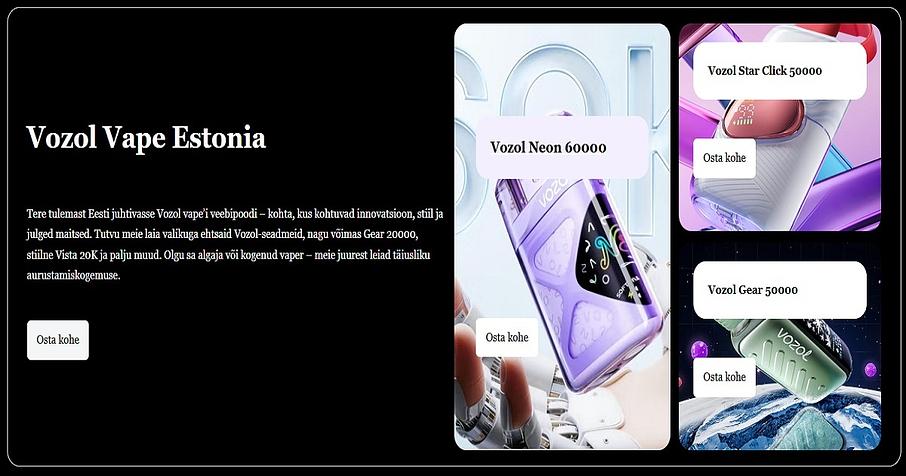 Vozol Vape Estonia Vozol Vape Estonia