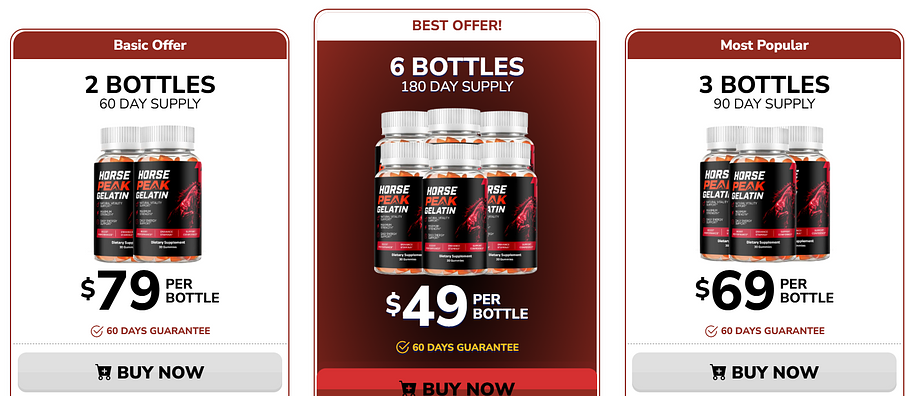 Horse Peak Gelatin Supplement: Is This Ultra-Powerful Formula Actually Safe for Everyday Use? Horse Peak Gelatin Supplement: Is This Ultra-Powerful Formula Actually Safe for Everyday Use?