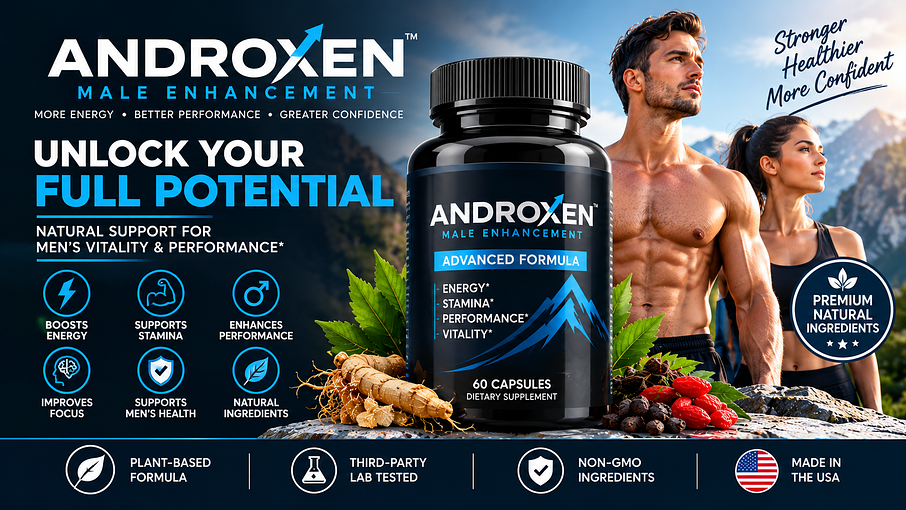 Androxen Male Enhancement – Daily Male Vitality & Performance Support