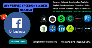 Buy Facebook Verified Business Manager, WhatsApp Business API & TikTok Agency Accounts