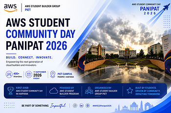 AWS Student Community Day Panipat AWS Student Community Day Panipat