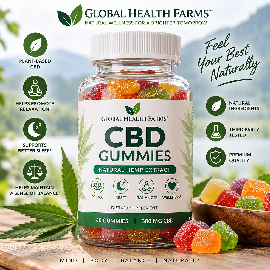 Global Health Farms CBD Gummies Global Health Farms CBD Gummies