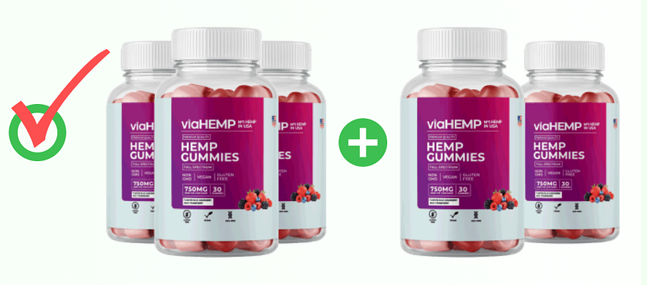 Via HEMP Gummies Reviews Benefits & 100% Natural!