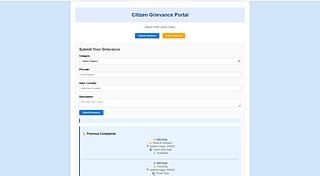 citizen grievance routing system