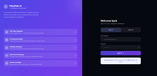 PolicyPulse AI — Autonomous Compliance Monitoring Platform