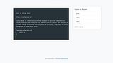 Live Code Editor