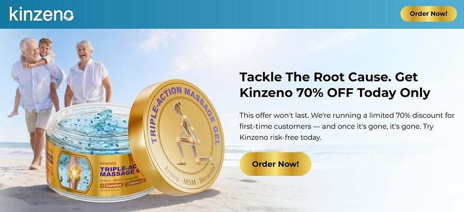 Kinzeno Joint Pain Massage Gel Australia (Official)™ My Real Results
