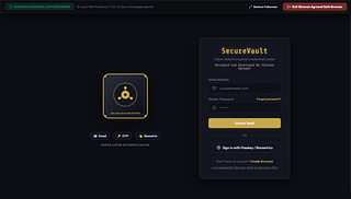 SecureVault - End-to-End Encrypted Digital Vault & Credential Manager SecureVault - End-to-End Encrypted Digital Vault & Credential Manager