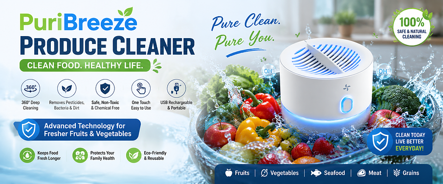 PuriBreeze Produce Cleaner Customer Feedback PuriBreeze Produce Cleaner Customer Feedback