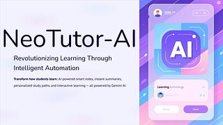 NeoTutor-AI : AI Powered Tutor