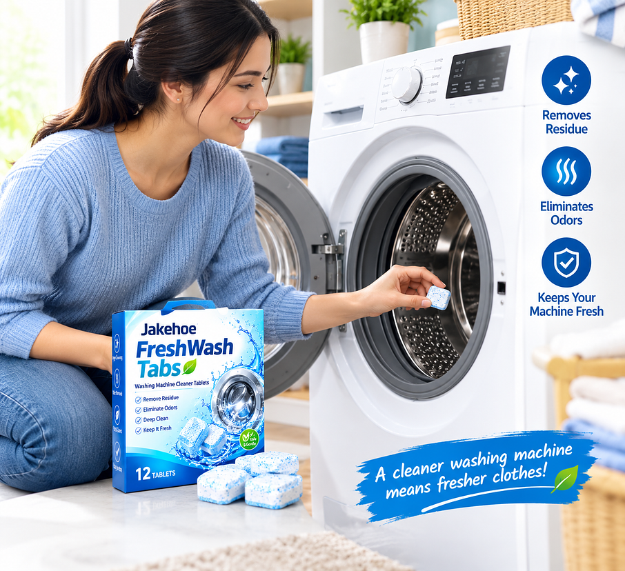 Jakehoe FreshWash Tabs Official™ – Is It Worth Considering for Your Washing Machine? Jakehoe FreshWash Tabs Official™ – Is It Worth Considering for Your Washing Machine?