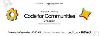 Build with AI - Code for Communities 2nd Edition: Pre CCD Event Series Workshop