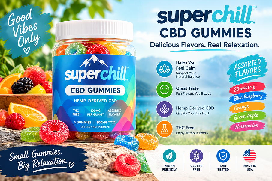 Super Chill CBD Gummies – Explore A Convenient Way To Enjoy CBD Super Chill CBD Gummies – Explore A Convenient Way To Enjoy CBD