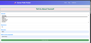 Career Path Finder