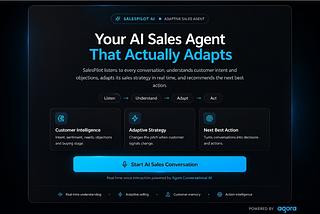 SalesPilot AI — The AI Sales Rep That Changes Strategy Mid-Call
