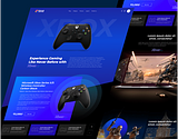 Xbox Console Landing Page Redesign by Rishab Verma