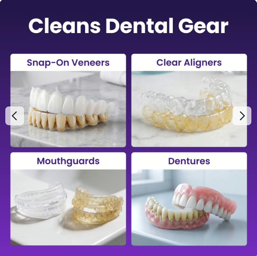 DentaSonic Ultrasonic Retainer Cleaner