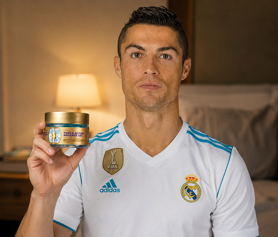 Cristiano Ronaldo Kinzeno – Massage Gel