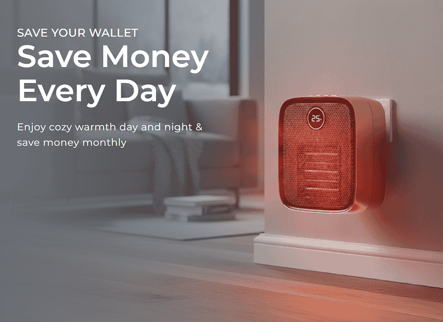 CosyJet Compact Heater: Fast, Silent, and Energy-Efficient Warmth for Any Room CosyJet Compact Heater: Fast, Silent, and Energy-Efficient Warmth for Any Room