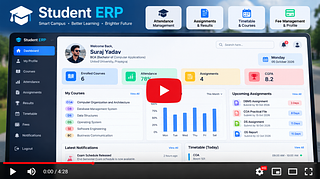Web Application (Student ERP / College Management System)