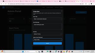 HydroDefensio - A water borne disease checker App