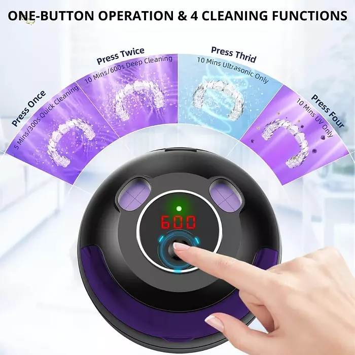DentaSonic Ultrasonic Retainer Cleaner