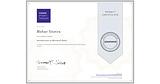 Completion Certificate for Introduction to Microsoft Excel
