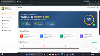  ZENTOX-SATHI - Crime-Aware Navigation Platform