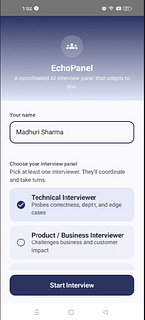 EchoPanel — Coordinated AI Interview Panel