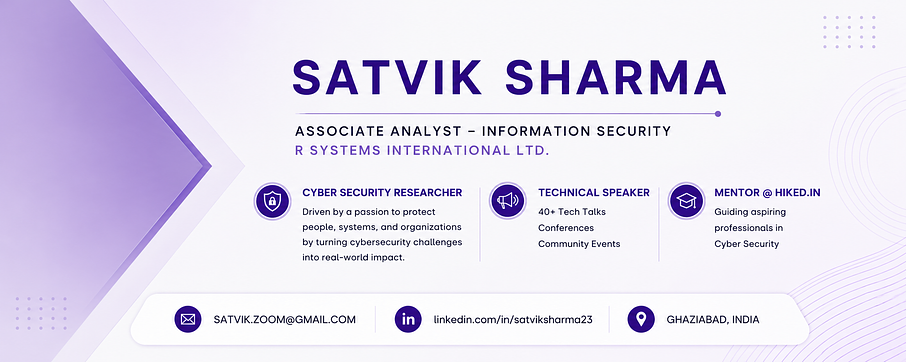 Satvik Sharma Satvik Sharma
