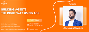 Building agents the right way using ADK