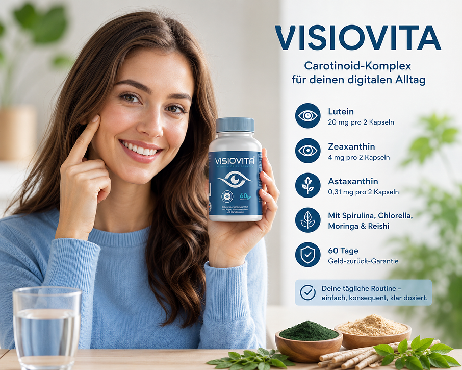 Visiovita™ Vision Support „Ich habe es getestet“ – Ausführlicher Testbericht für 2026!