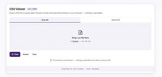 CSV Viewer