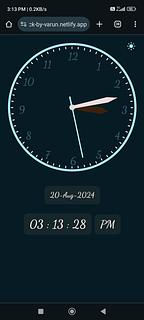 Digital-Analog-Clock