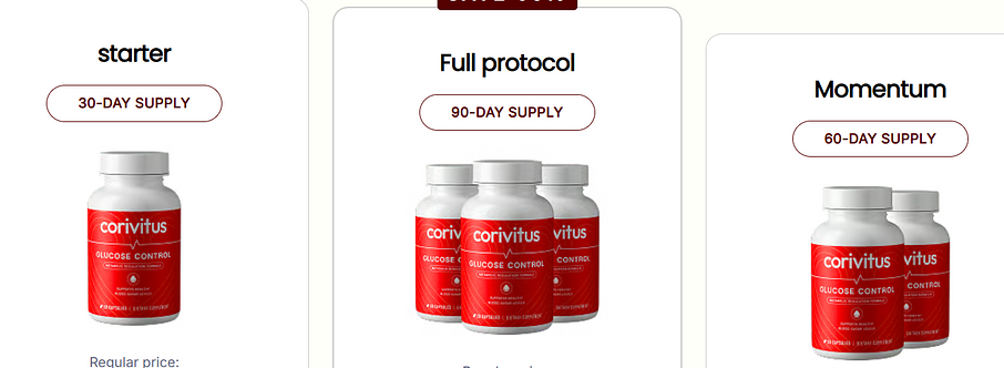 Corivitus Glucose Control France