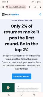Resume-builder