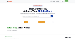 Athleto – AI-Powered Sports Ecosystem for Athletes