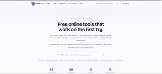 ToolsVale: 42+ Frictionless Web Utilities That Run Entirely In Your Browser